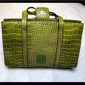 Liz Faux Snake Skin Claiborne Purse